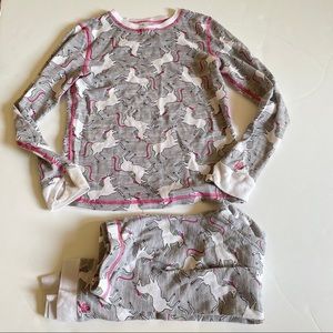 Cuddl Duds Unicorn Thermal Underwear 2-Piece Base Layer Set
